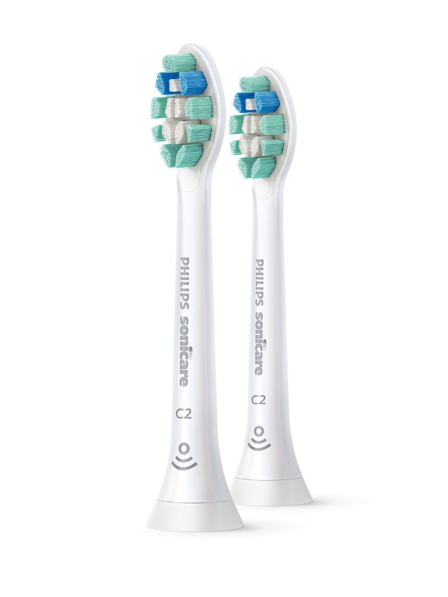 фото упаковки Philips Sonicare C2 Premium Plague Defense насадки для электрической зубной щетки