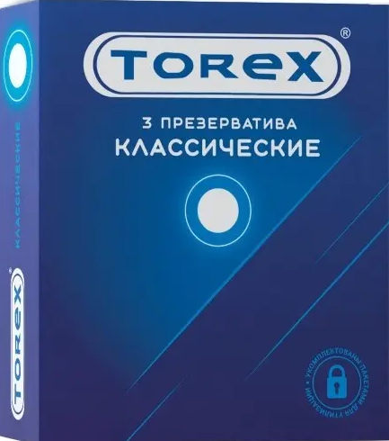 Torex презервативы классические, 3 шт.
